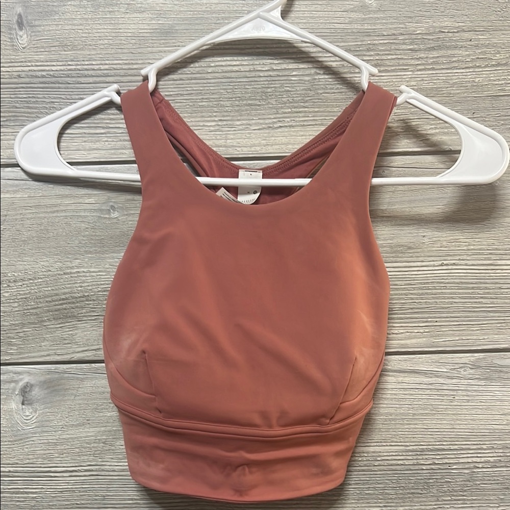 Rust Red Sports Bra